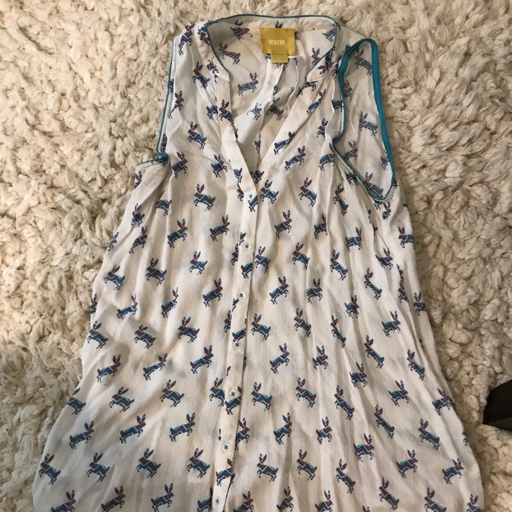 Maeve bunny print tank